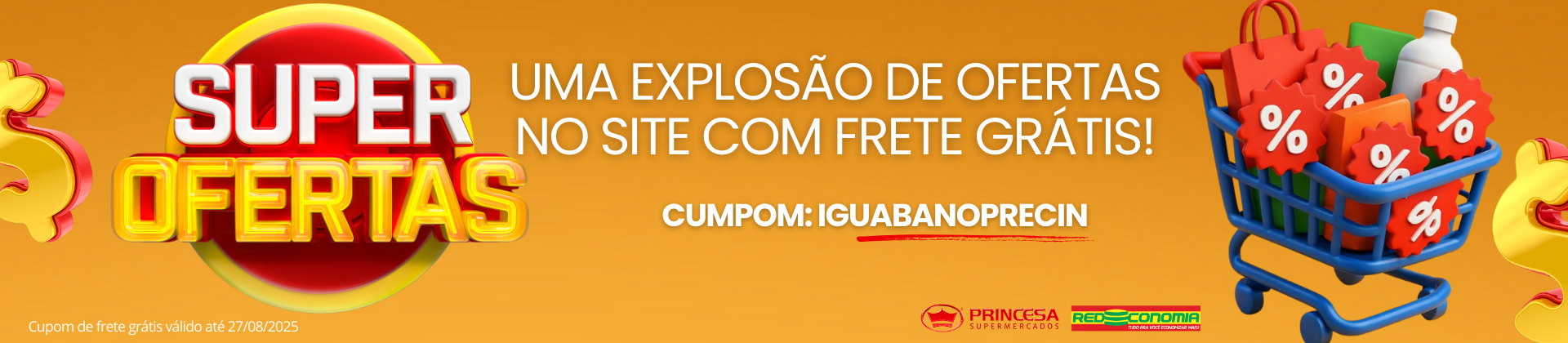 super oferta 25 ate 27/08