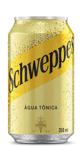 Agua Tonica Schweppes Lt 350ml Tradicional