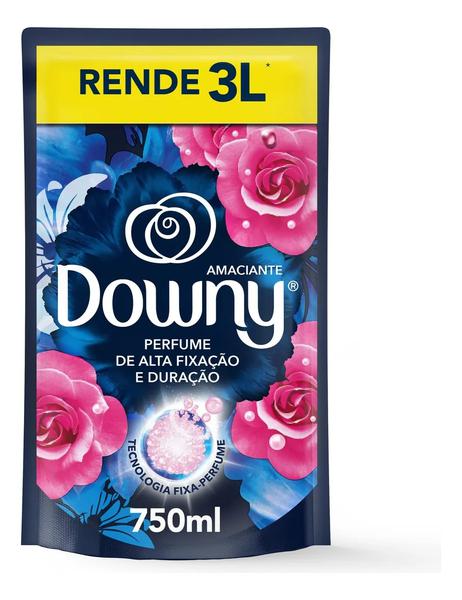 Amaciante Concentrado Downy  Refil 750ml Brisa Intenso