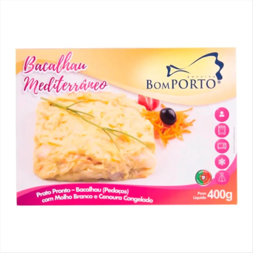 Bacalhau Mediterraneo Bom Porto 400g