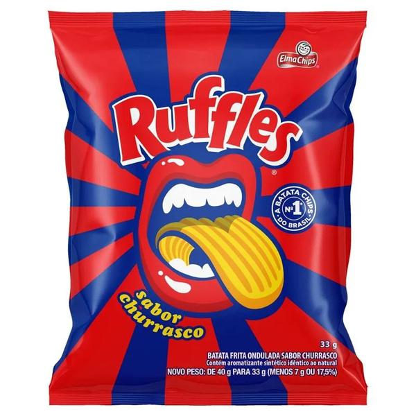 Batata Ruffles Pacote 33g Churrasco