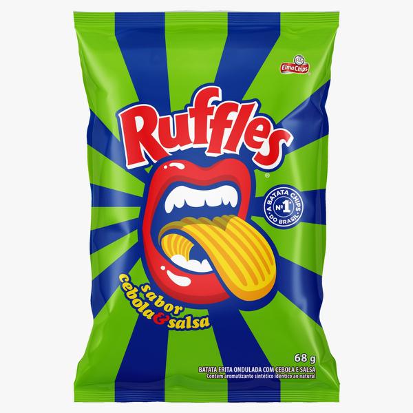 Batata Ruffles Pacote 68g Cebola e Salsa