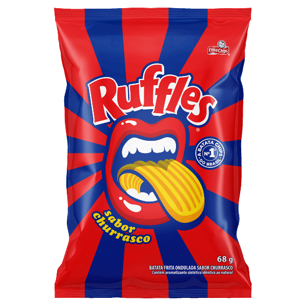 Batata Ruffles Pacote 68g Churrasco