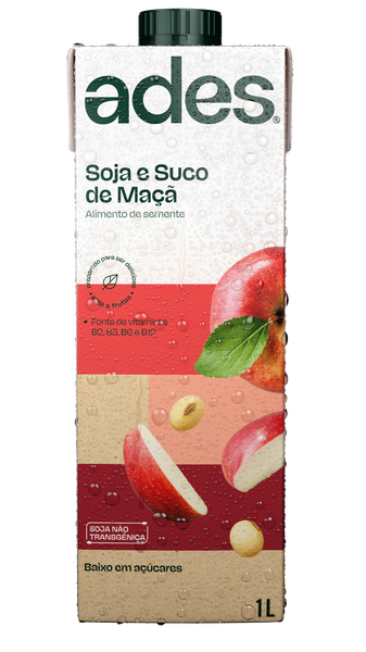 Bebida de Soja Gelado Ades 1Lt Maca