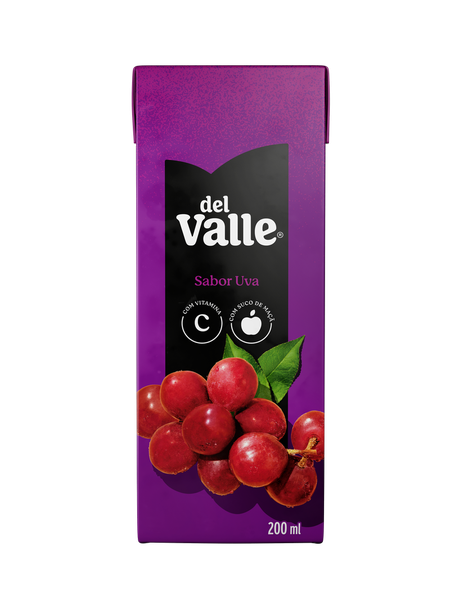 Bebida Mista Del Valle pet 200ml Uva