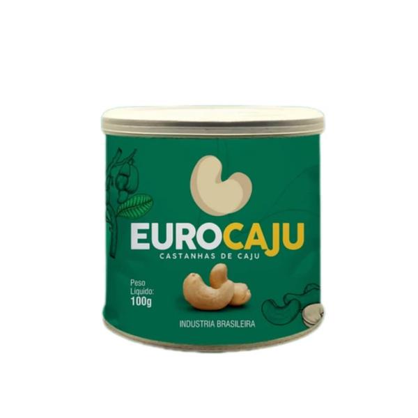 Castanha de Caju Eurocaju  Lt 100g