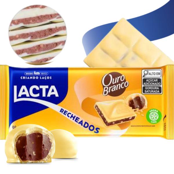 Chocolate Branco Ouro Branco Lacta 98g