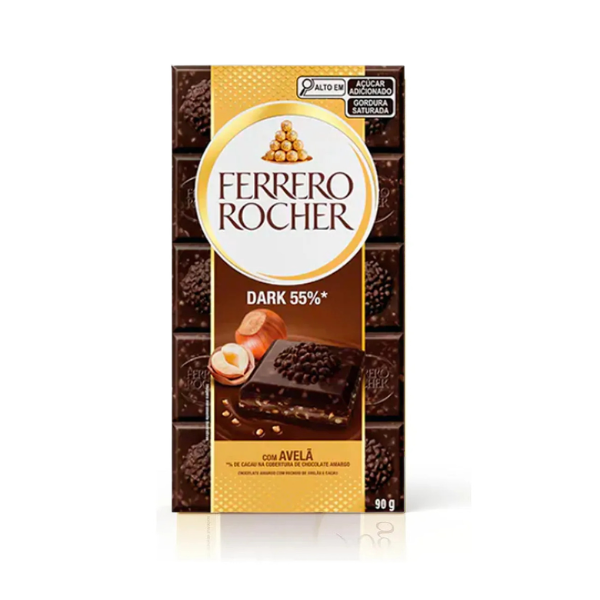 Chocolate Tablete Ferrero Rocher 90g Dark