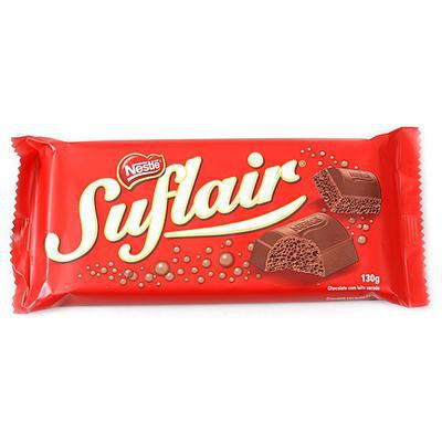 Chocolate Tablete Suflair ao Leite Nestlé 80g