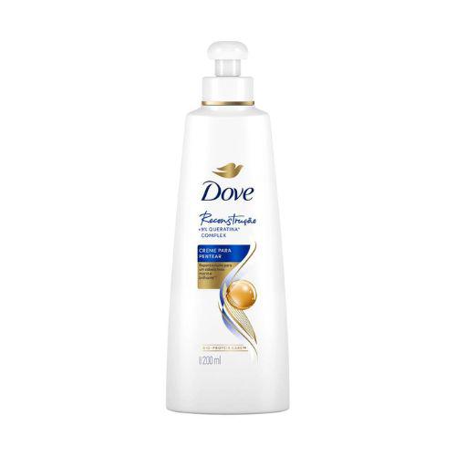 Creme de Pentear Reconstrução + 9 o/o Dove frasco 200ml Queratina Complex <<< INATIVO >>>