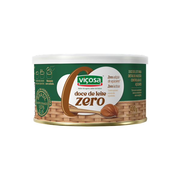 Doce de Leite Zero Açúcar Viçosa 400g
