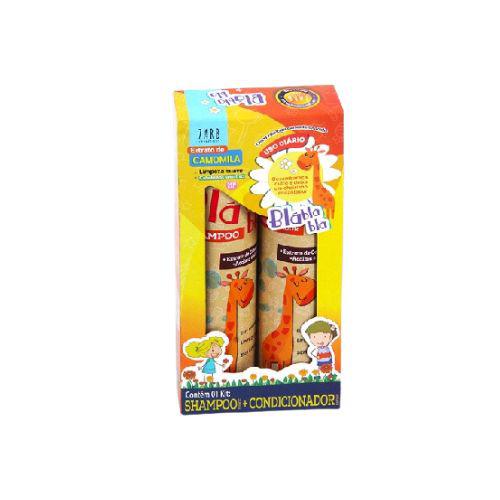 Kit Sh e Cond Bla Bla Bla Cachos Zarb 600ml Camomila