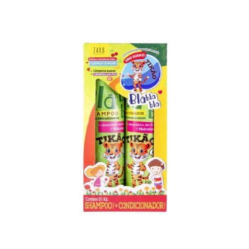 Kit Sh e Cond Bla Bla Bla Cachos Zarb 600ml Frutas