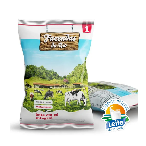 Leite Po Instant Integral Fazendas do Rio Sache 350g <<< ANALISE >>>