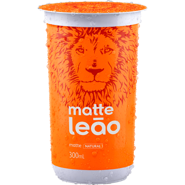 Mate copo Gelado Matte Leão 300ml Natural