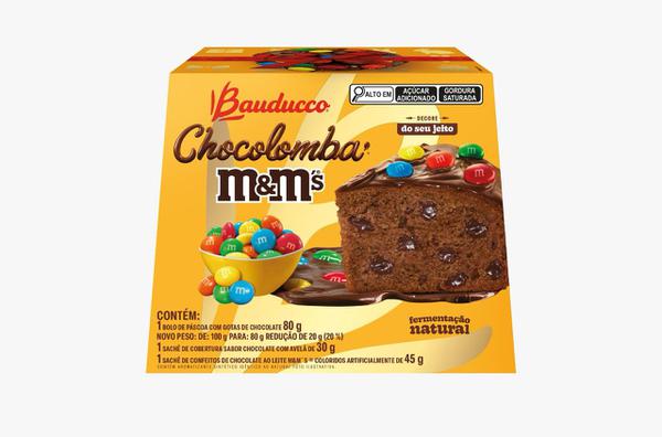 Mini Colomba Pascoal M&M Bauducco 80g