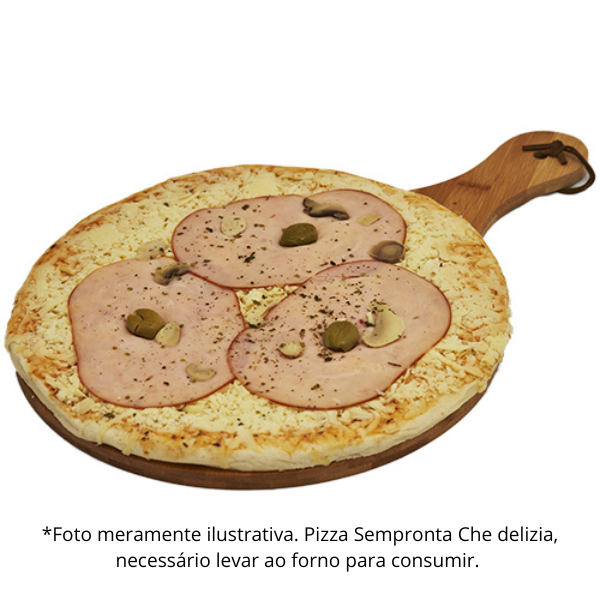 Mini Pizza Semipronta Che Delizia Peito Peru/Champignon kg