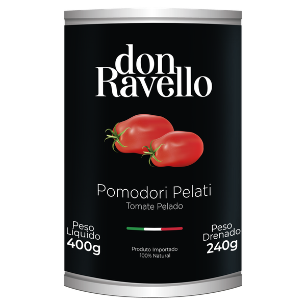 Pomodori Pelati Cubos Don Ravello lata 400g