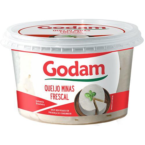 Queijo Minas Frescal Pote  Godam Tradicional kg