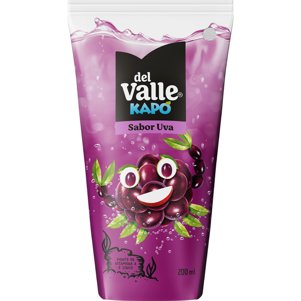 Refresco Kapo Del Valle  200ml Uva