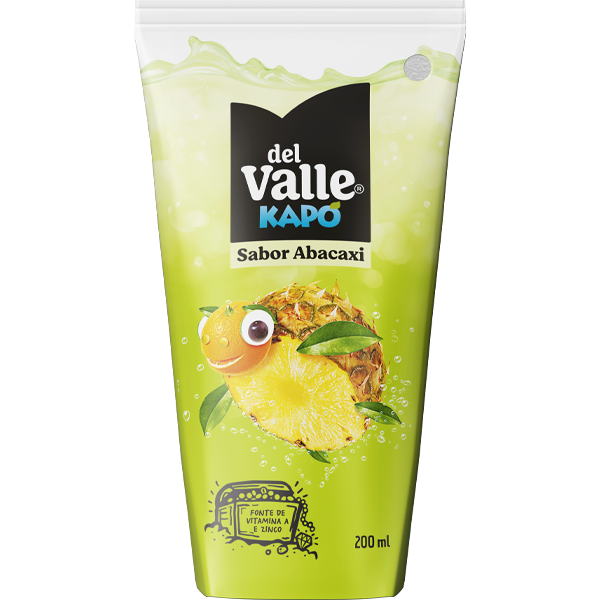 Refresco Kapo Gelado Del Valle 200ml Abacaxi