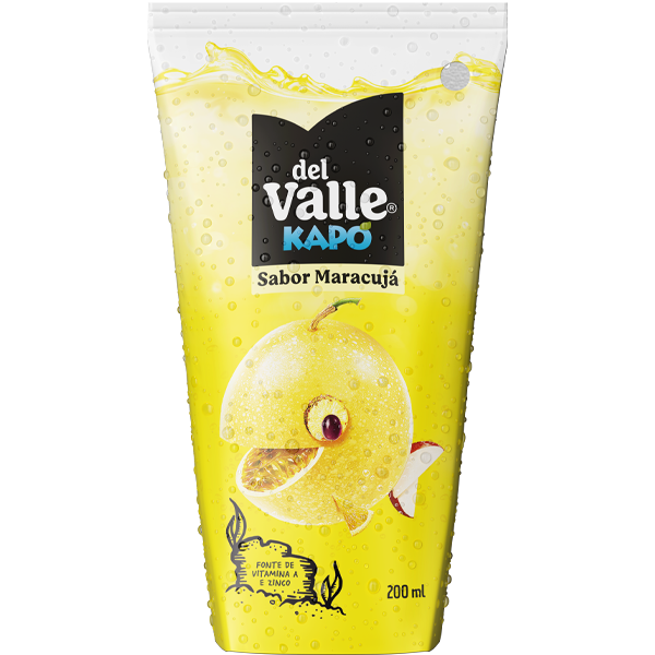 Refresco Kapo Gelado Del Valle 200ml Maracuja