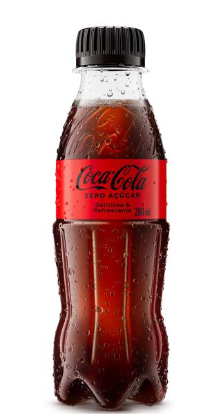 Refrigerante Coca-Cola pet 200ml Zero