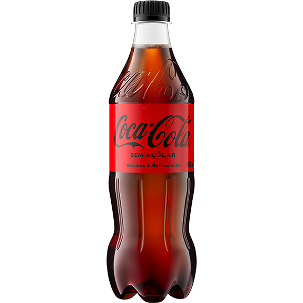 Refrigerante Gelada Coca-Cola 600ml Zero
