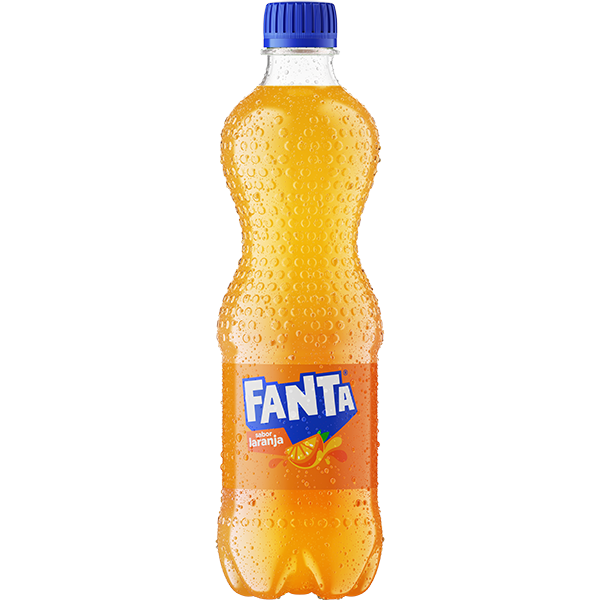 Refrigerante Laranja Gelada Fanta 600ml