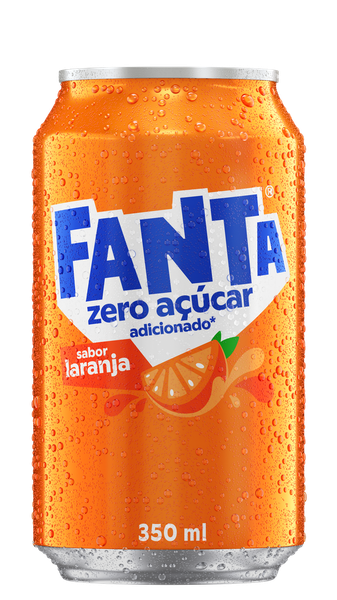 Refrigerante Laranja Zero Fanta Lt 350ml