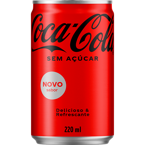 Refrigerante Sleek Coca-Cola Lt 220ml s/Açúcar