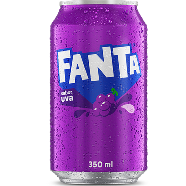 Refrigerante Uva Gelada Fanta Lt 350ml Tradiconal