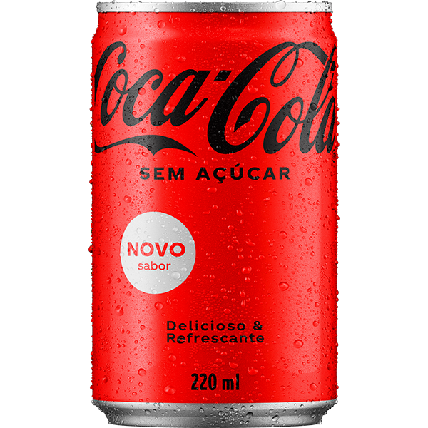 Refrigerante  Zero  Coca-Cola LT 250ml <<< INATIVO >>>