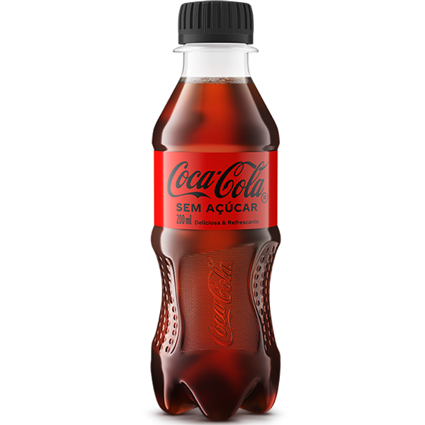 Refrigerante Zero Gelado Coca-Cola Pet 250ml