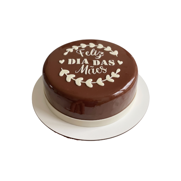 Torta Tematica Dia das Maes Pequena Chocolate kg
