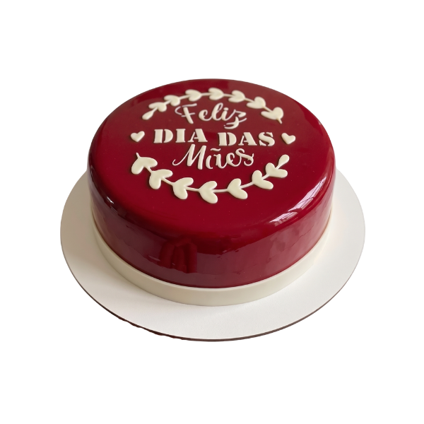 Torta Tematica Dia das Maes Pequena Morango kg