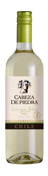Vinho Chileno Branco Reservado Cabeza de Piedra 750ml Sauvignon Blanc