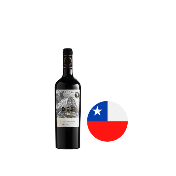 Vinho Chileno Tinto Reserva Des Hielo 750ml Cabernet Sauvignon