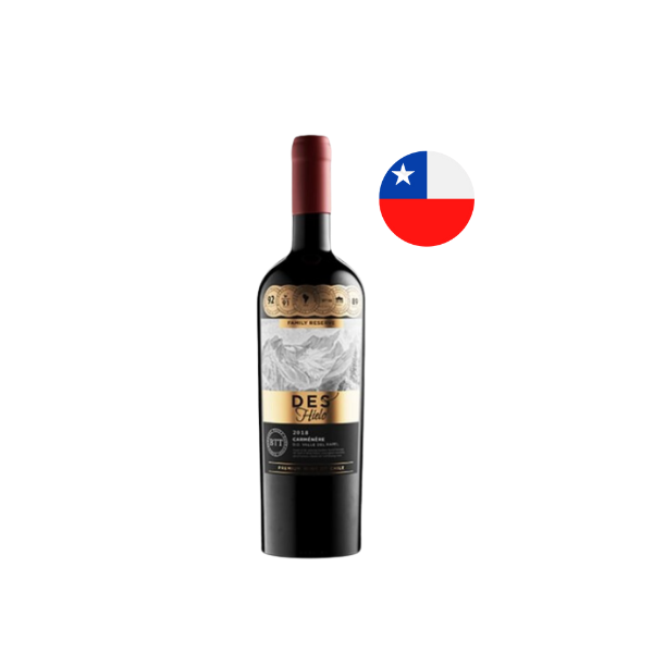 Vinho Chileno Tinto Reserva Des Hielo 750ml Carmenere