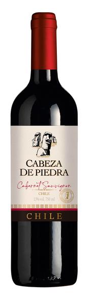 Vinho Chileno Tinto Reservado Cabeza de Piedra 750ml Cabernet Sauvignon