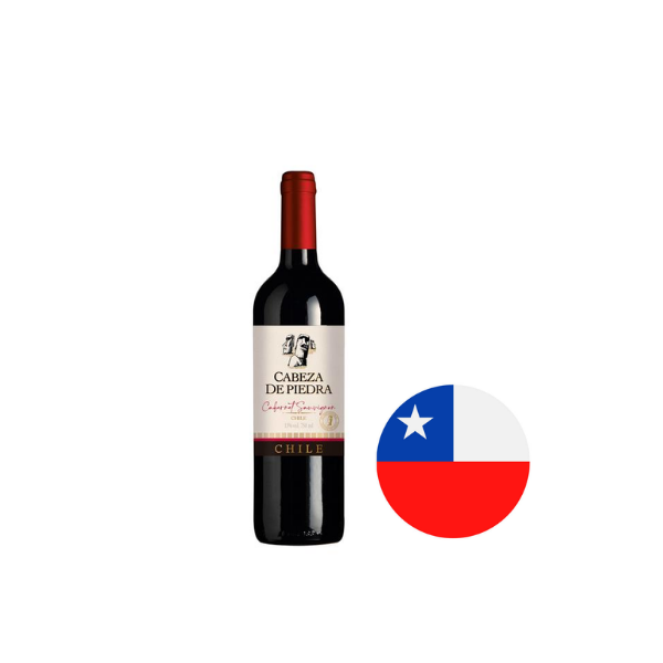 Vinho Chileno Tinto Reservado Cabeza de Piedra 750ml Cabernet Sauvignon