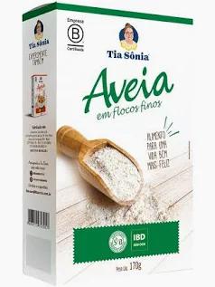 AVEIA EM FLOCOS FINOS MINHA TIA 170G