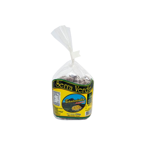 BANANINHA SEM ACUCAR SERRA VERDE 250G