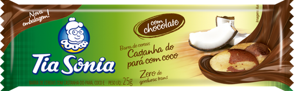 BARRA DE CEREAIS COCO 20G TIA SONIA