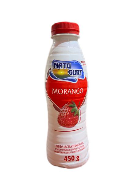 BEBIDA LACTEA DE MORANGO NATURAL GURT 450G