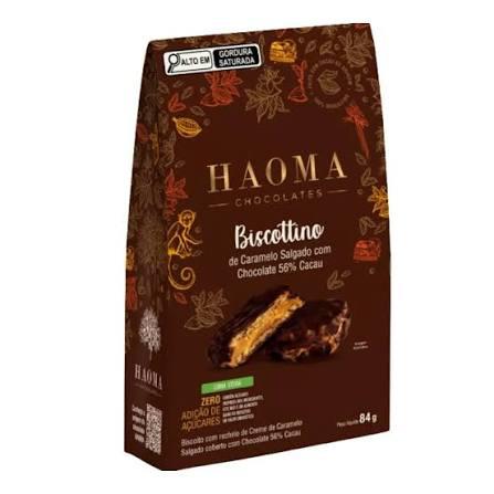 BISCOTTINO CARAMELO SALGADO HAOMA 84G