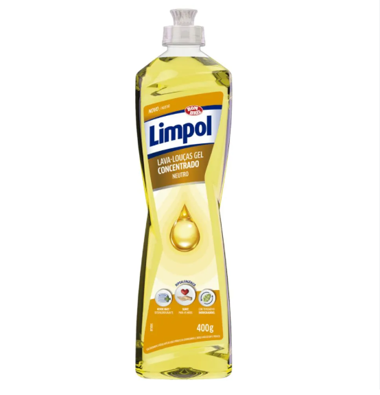 DETERGENTE LIMPOL GEL NEUTRO 400G
