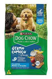 DOG CHOW FILHOTES FRANGO E CARNE 900G
