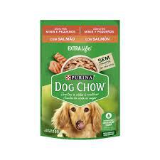 DOG CHOW SALMAO  ADULTO MINIS E PEQUENOS 100G