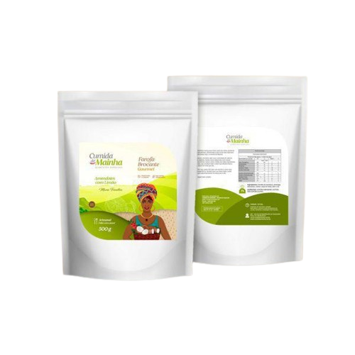 FAROFA AMENDOIM C/LIMAO C DE MAINHA 300G